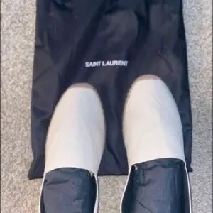 Brand New Saint Laurent Signature Canvas Espadrilles
New in box
Retail $495 Saint Laurent | Shoes | Saint Laurent Signature Canvas  main image 4